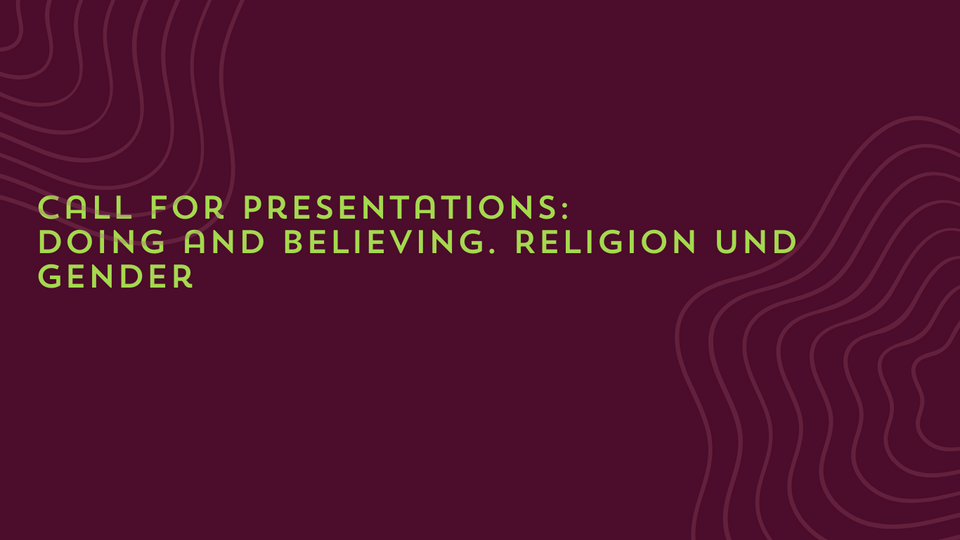 Call for Presentations