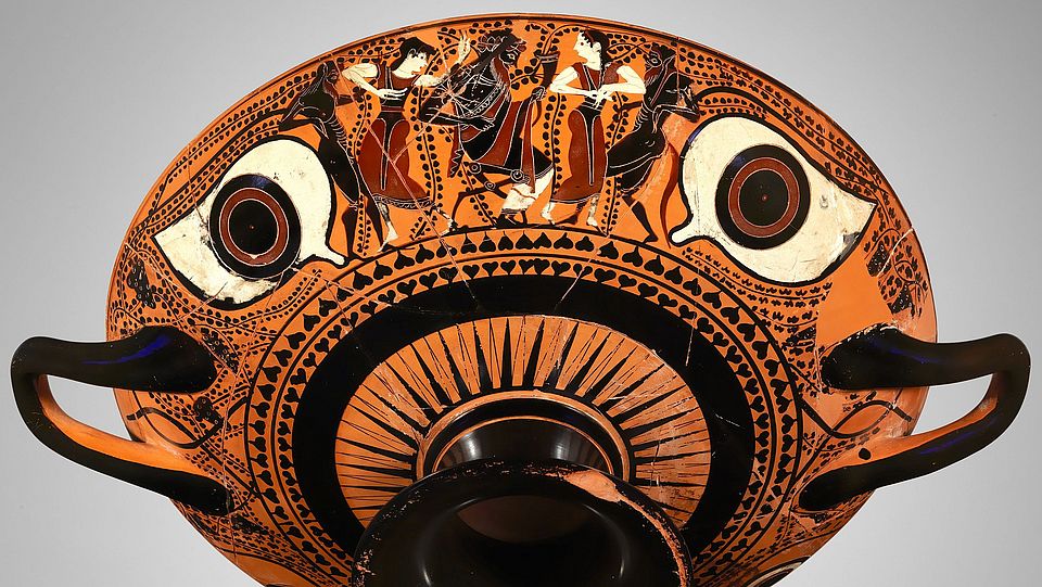 terracotte kylix