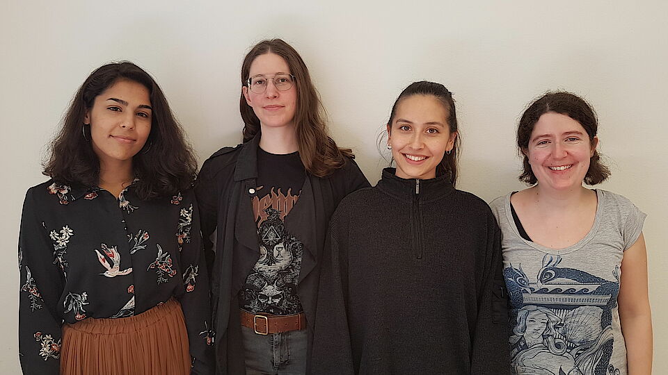 Vorstand RW 2019, vier Frauen nebeneinander